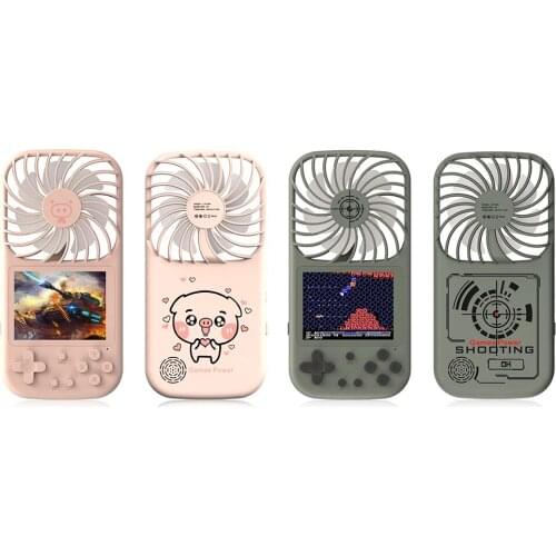 F1 Handheld Game Console 500 Retro Nostalgic Game Fan 2-in-1 2500mAh Large-capacity Battery Outdoor Cooling