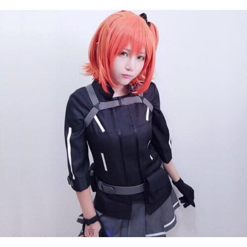 Game FGO Fate Cosplay Costumes Polar Region Fujimaru Ritsuka Gudako Uniform Outfit Anime Cosplay Costumes