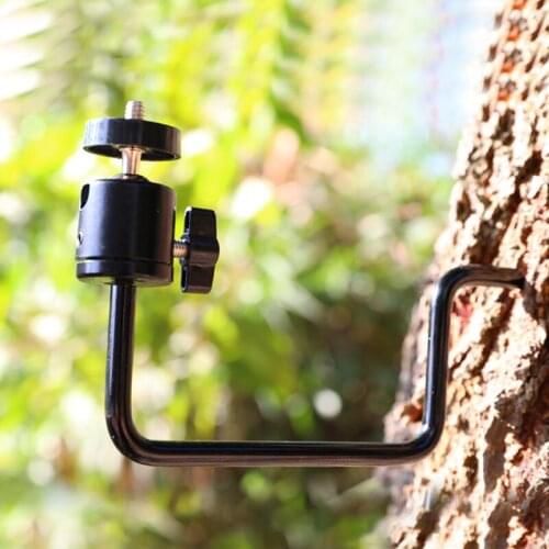 Trail Camera Tree Mount ,Quick Mount Hunting Camera Tree Holder with Screw Mounting Bracket,360 Degrees Rotating