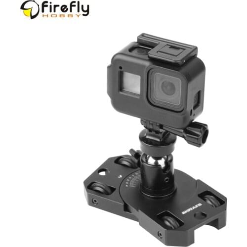 Sunnylife Mini Stabilizer Camera Dolly Metal Bracket for POCKET 2/GoPro 9/FIMI PALM 2/Insta360 ONE X2/OSMO Action Sports Camera