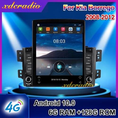 Xdcradio 10.4" Android 10.0 Tesla Style Vertical Screen For Kia Borrego Mohave Car Radio Automotivo Multimedia Auto Navigation