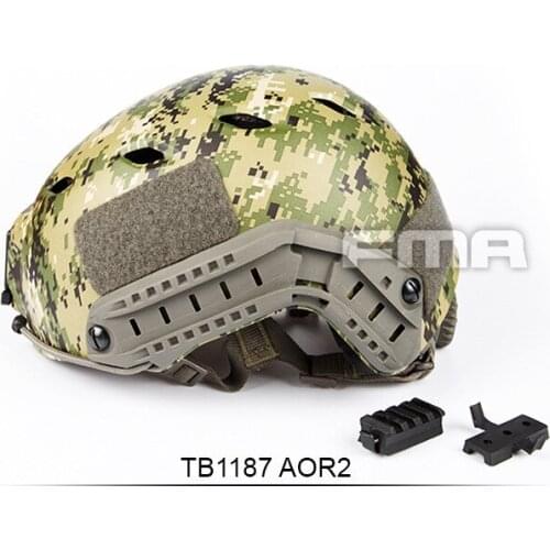 NEW FMA TB1187-AOR2 Tactical Adjustable Fast BJ Base Jump Type Helmet