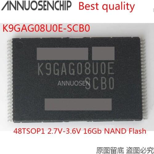 1PCS K9GAG08U0E-SCB0 K9GAG08U0E K9GAG08UOE SCB0 K9GAGO8UOE-SCBO K9GAG08UOE-SCBO TSSOP-48 TSSOP48 Best Quality