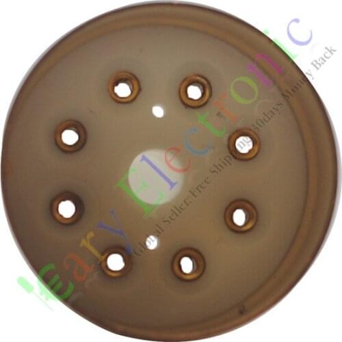 Wholesale and retail 20pc 8Pin Gold Ceramics Vacuum Tube sockets Saver base For KT88 6N8 AUDIO amps free shipping