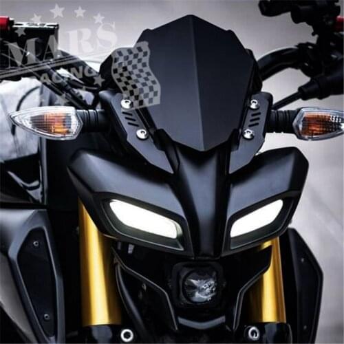 Fits For YAMAHA MT125 MT-125 mt125 2020 2021 Motorcycle Windshield Windscreen Aluminum Kit Deflector