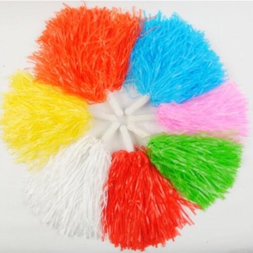 Pom Poms Cheerleading Supplies Square Dance Props Flower Dance Cheerleading Team Handball LX6328