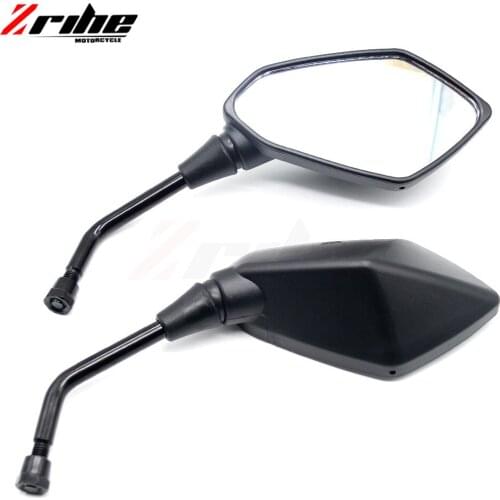 For 2PCS Universal Motorcycle Side Mirrors 8mm 10mm Stem Motorcycle REARVIEW MIRROR For MV Agusta F3 675 2013-MV Agusta F3 800 A