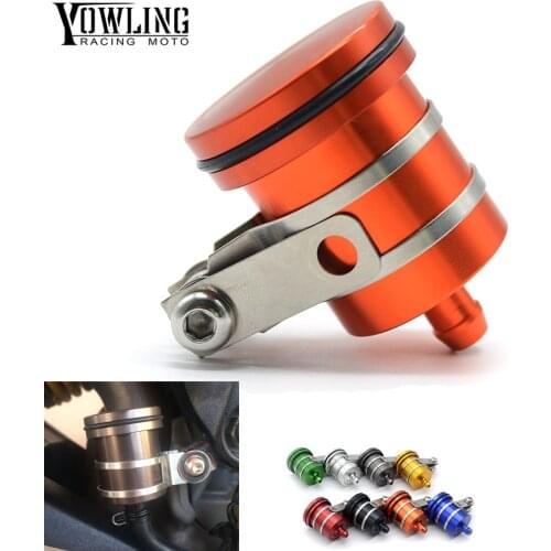 Universal Motorcycle Brake Fluid Reservoir Clutch Tank Oil Fluid Cup For 125 390 690 Bajaj PulsaR 200 NS All Years