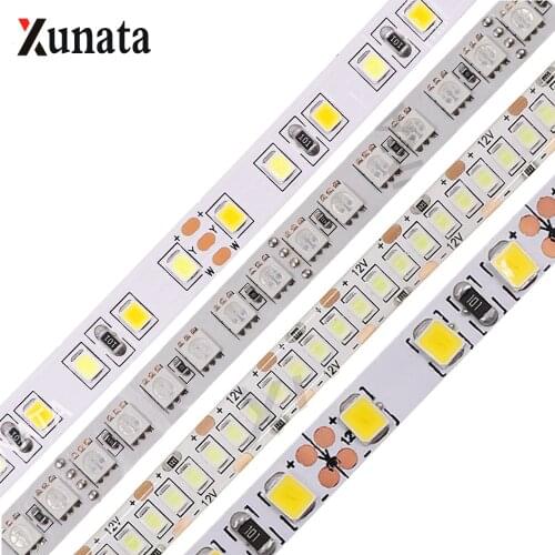 5m/lot DC12V SMD5050 5054 2835 LED Strip Rope Tape 300LED 1200LED Waterproof Flexible LED Ribbon Led Tape Light Home Decor Light