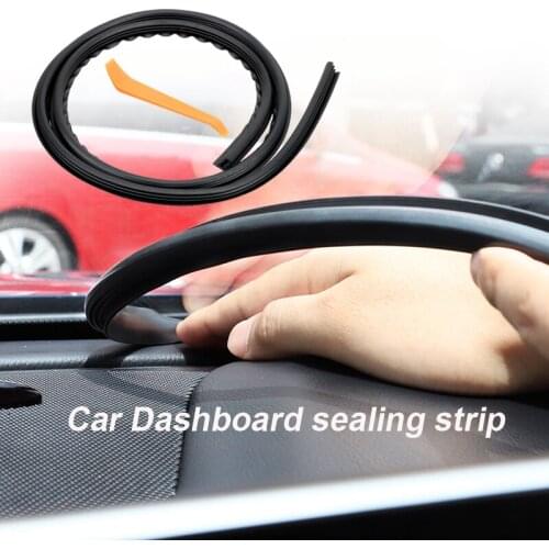 Car Rubber Soundproof Dustproof Sealing Strip Auto Interior Accessories For Hyundai solaris accent elantra santa fe tucson getz