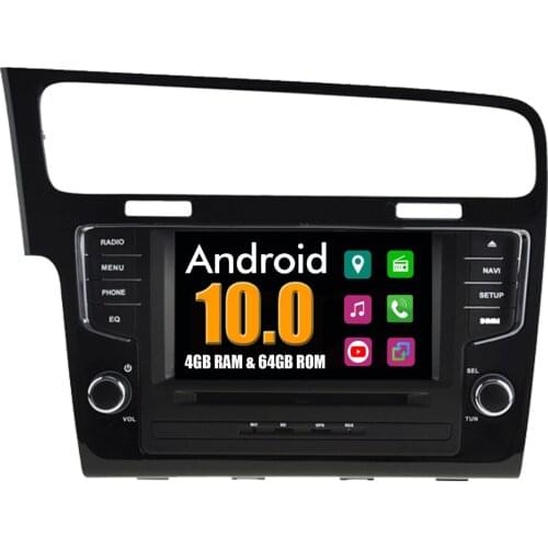 For VW Golf 7 MK7 2014 2015 2016 For Volkswagen MIB Infotainment System TouchScreen Android 10 Car Navigation Multimedia Player