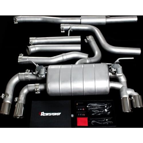 Catback Exhaust System 320Li Car Racing Exhaust Muffler Sounds Valve System Remote Controller