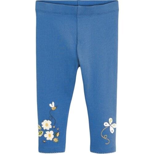 Children Autumn Spring Cotton Pants Dot Dinosaur Unicorn Animal Flower Print Toddler Girl School Leggings for Kids 2-7 Years