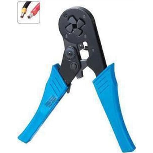 HSC8 16-4 Hand Mini Self-adjustable Crimping Plier Crimper For Insulated Terminals AWG 12-6 Square mm 4-16 Cable end-sleeves