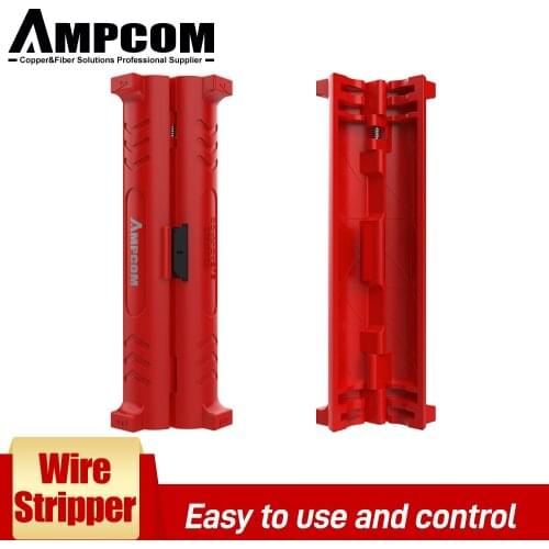 AMPCOM Electric Wire Stripper Pen network cable Tools Wire Cable Cutter Rotary Coaxial Wire Stripping Cutting Machine Pliers