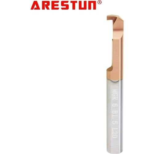 Arestun MGR Carbide Lathe Boring Cutter Coated Mini Internal Turing Tool Copying Small Hole MTR MQR MUR MPR MKR 2mm 3mm 4mm 5mm