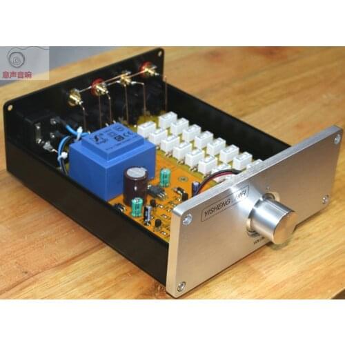 2019 NEW Latest High Accuracy Relay Volume Controller Balanced Potentiometer Passive Preamp XLR Volume Control 0.1