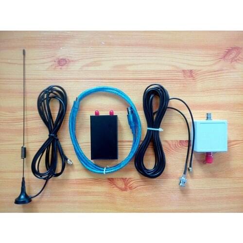 NEW 100 KHZ to 1.7 GHz all band radio RTL - SDR receiver RTL2832 + R820T RTL-SDR & 6M antenna & balun 9:1