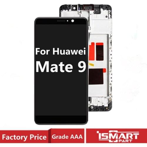 Original For Huawei Mate 9 LCD Display Touch Screen Digitizer With Frame Mate9 MHA-L09 MHA-L29 Screen Replacement