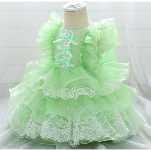 Flower Girl Dresses Lace Applique For Wedding LPrincess Girl Formal Gown First Holy Communion Pageant Dresses