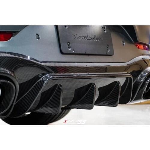 Suitable for Amg Benz Gt50 Gt53 Brabus Babus Carbon Fiber Front Tuyere and Rear Lip Tail