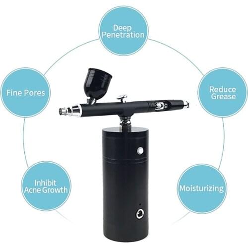Protable Cordless Airbrush Compressor Kits For Make Up Facial Travel Beauty Care Salon Barber Tattoo Nail Art Wholesales