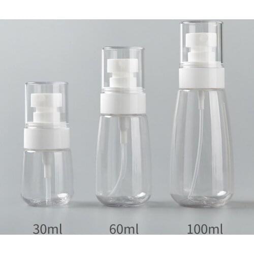Hot 30/60/100ml Portable Travel Refillable Perfume Toner Atomizer Empty Spray Bottle