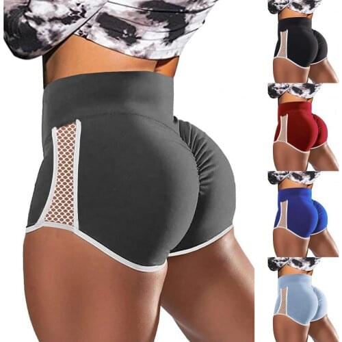 Yoga Shorts Women Gym Shorts Leggings Womens Sports Booty Shorts Fitness Female Seamless Short Tights Woman Running