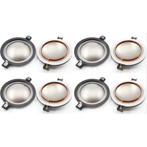 8PCS Replacement diaphragm for B&C DE600 DE610 8Ohm Driver horn Flat Wire