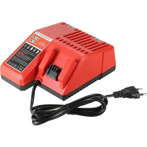 Eu Plug 18V Power Tool Lithium Battery Charger Replacement For Milwaukee M18