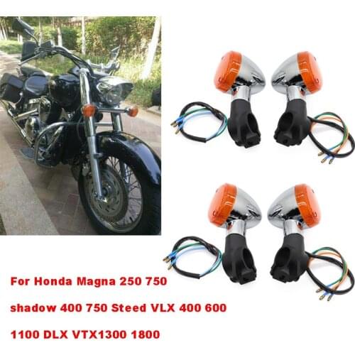 Motorcycle Turn Signal Lights For Honda VTX 1300 Magna 250 750 shadow 400 750 Steed VLX400 VLX 600 VLX 1100 DLX VTX1300 VTX1800