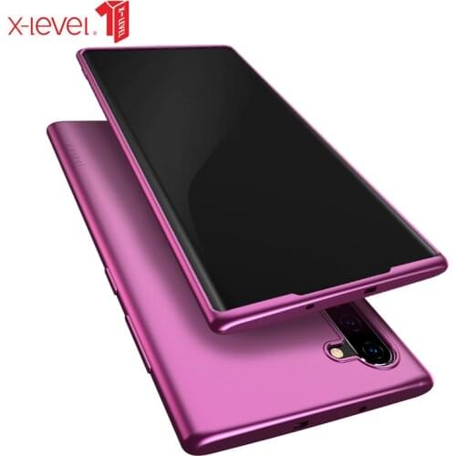 X-Level Silky TPU Phone Case For Samsung S21 S20 S10 S10E S9 Plus Note 20 Note 10 Plus Ultra Thin Matte Soft Cover Case