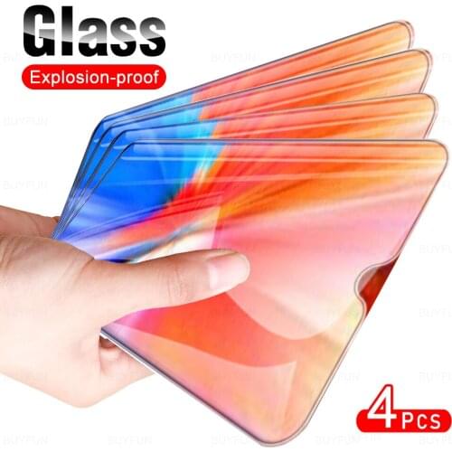 4Pcs Full Cover Protective Glass For Xiaomi Redmi Note 8 2021 Glas Screen Protector Film For Xiomi Readmi Remi Redme Note8 6.3"