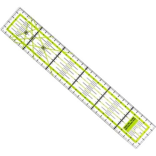 1Pcs 5*30cm Double-color Ruler Patchwork Feet Tailor Yardstick Cutting Quilting DIY Sewing Tools stationery drawing Ruler