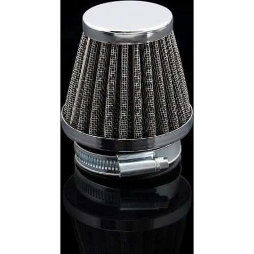 1PCS Universal Motorcycle 60mm Air Filter For Honda Kawasaki Suzuki Yamaha