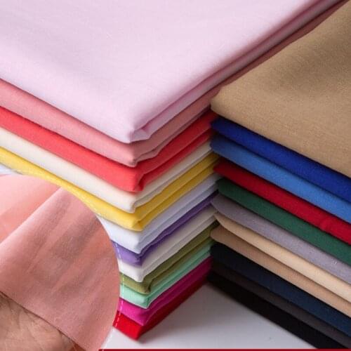 Solid color cotton lining baby clothes clothes lining fabric 100% cotton solid color fabric by merter
