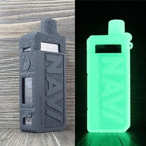 2pcs Texture Case Skin for Voopoo Navi 40W pod kit Protective Silicone Rubber Sleeve Cover Shield Wrap gel