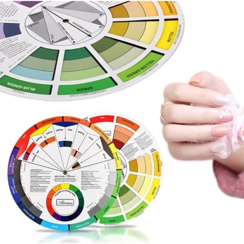3pcs Tattoo Supply Color Wheel Ink Chart Paper Accessories Professional Tattoo Equipment Pigments Wheels Permanent Makeup
