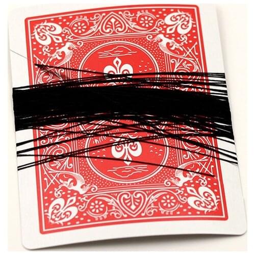5 Pcs Elastic Stretch Invisible Hidden Coil Thread Loops Haunted Magic Trick Float Joke Prank Floating Magic Props Fun Toy