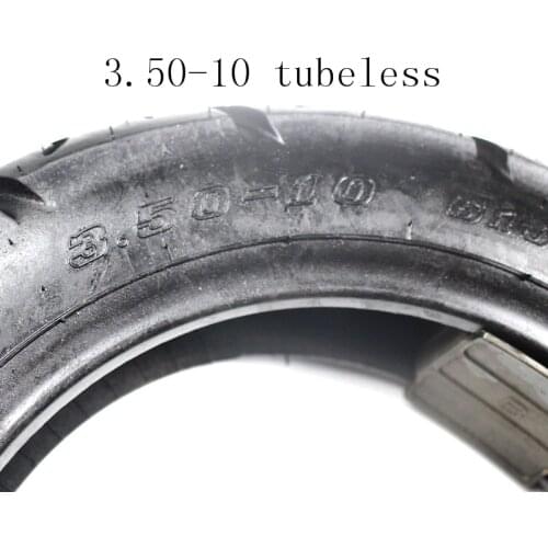 PEACE SPORTS FRON & REAR TUBELESS SCOOTER TIRE 3.50-10 Motorcycle Tubeless Tire for Moped Scooter 50cc 80cc 150cc