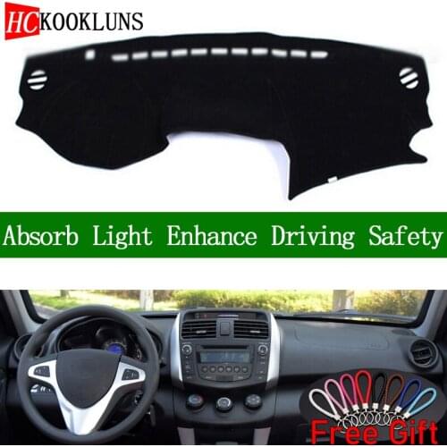 For lifan X60 2011 2012 2013 2014-2016 Dashboard Cover Sun Shade Dash Mat Pad Carpet Car Stickers Interior Accessories