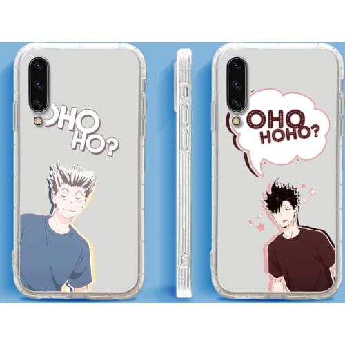 OYA Oya Haikyuu Phone Case For Samsung Galaxy A 3 5 7 8 10 20 21 30 40 50 51 70 71 E S 2016 2018 4G transparent soft waterproof