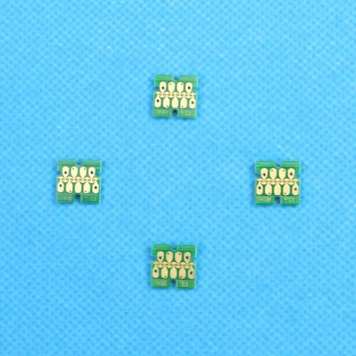 10 Sets 4 colors F6070 Ink Chips For Epson SC F6000 F6200 F6270 F7000 F7100 F7200 F9200 F9270 F9330 F9370 Ink Cartridge Chips