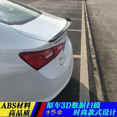 Use for chevrolet malibu spoiler 2017 malibu spoiler High Quality ABS Material Car Rear Wing Primer Color Rear Spoiler