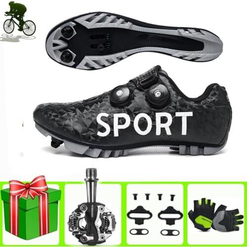 Self-locking Cycling Shoes Men Sapatilha Ciclismo Mtb Mountain Bike Zapatillas Hombre Deportiva Athletic Racing Women Sneakers