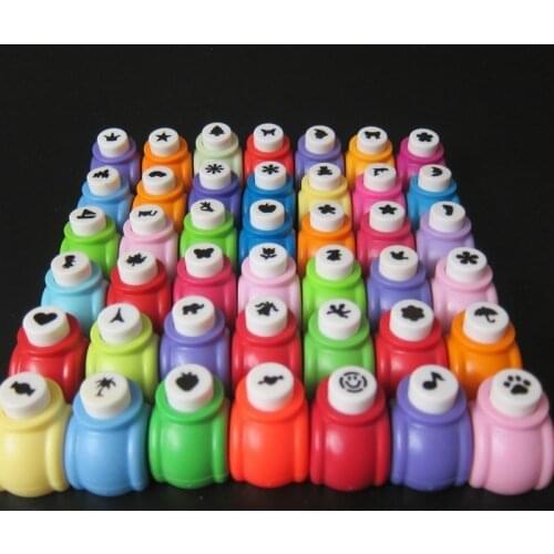 New Mini Scrapbook Punches Handmade Cutter Card Craft Calico Printing DIY Eva Foam Paper Punch Hole Puncher Shape Clip Photo