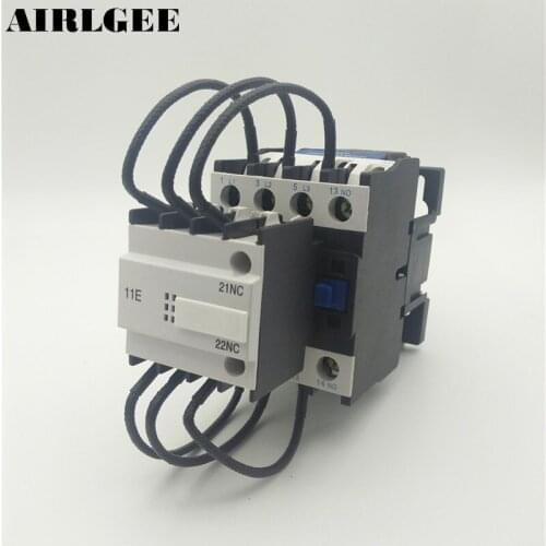 Motor Control Ui 500V Ith 32A Switch Capacitor Contactor + Auxiliary Contact Block