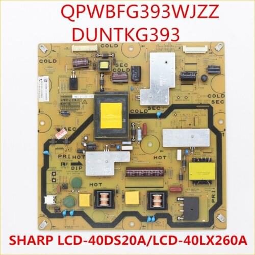 QPWBFG393WJZZ DUNTKG393 for SHARP LCD-40DS20A LCD-40LX260A Power Board For TV Power Supply Board Accessories QPWBF DUNTK