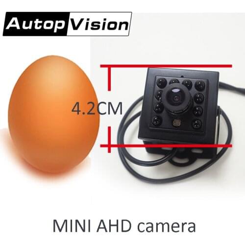 S860 MINI AHD camera for car Small square Fisheye Car 170 1.7mm 960P Camera Taxi Degree Wide Angle AHD Night Vision