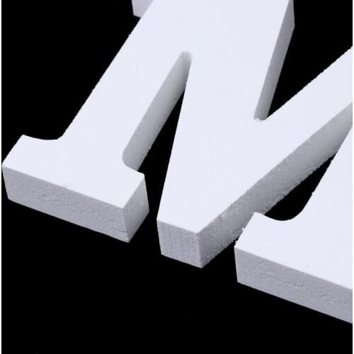 Wedding Decoration Mr & Mrs White Wooden Letters Sign For Sweetheart Table Decor